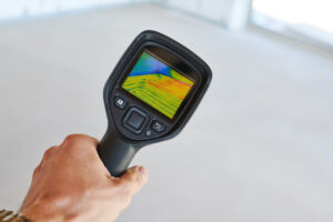 Underground Leak Detection Using Thermal Camera
