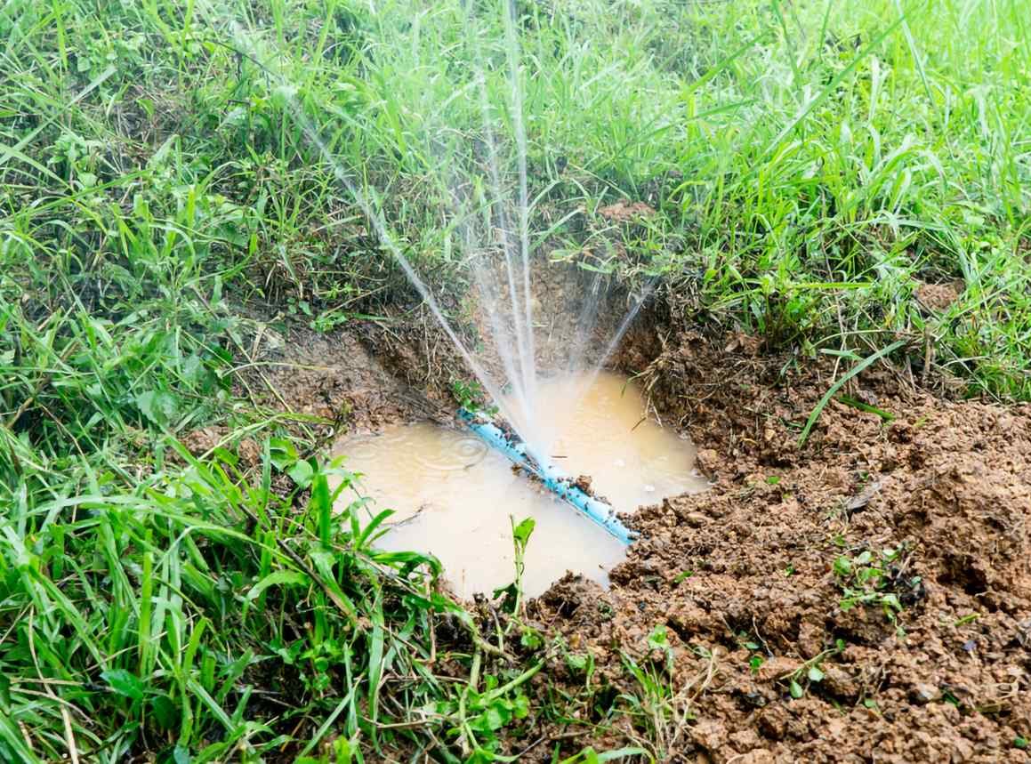 Water Pipe With Holes — Leak Detection Services in Tiwi Islands, NT