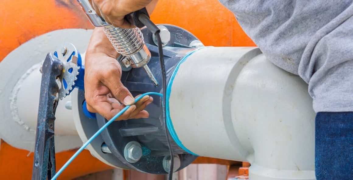 Plumber Sealing PVC Pipes — Leak Detection Services in Darwin, NT