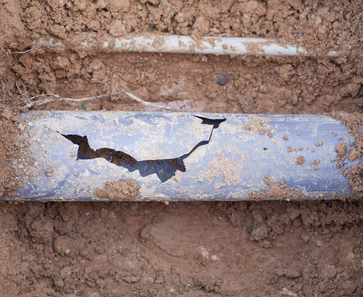 Broken Sewer Pipe — Leak Detection Services in Tiwi Islands, NT